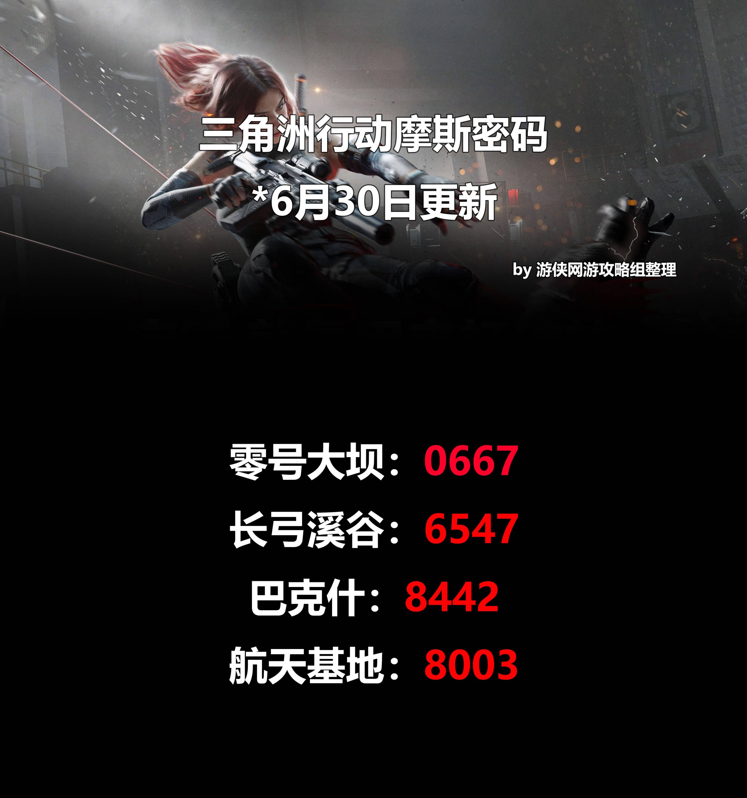《三角洲行動》2025.6.30摩斯密碼指南-景澄手游網(wǎng)
