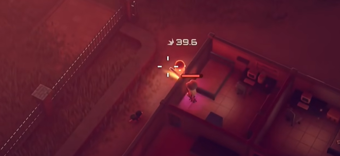 隔墻攻擊示意圖