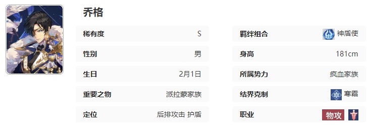 永夜降臨復蘇喬格技能詳解,如何轉化傷害為盾?