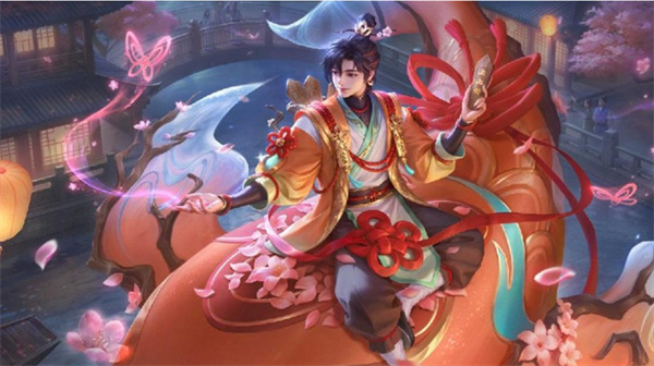 莊周「錦麟游夢」皮膚展示