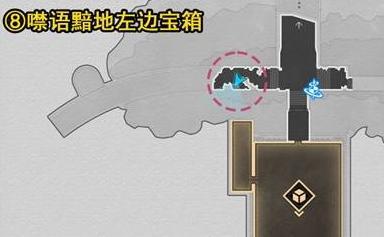 采石舊址樓梯位置示意圖