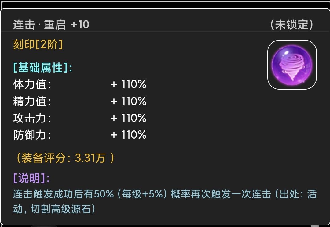 研磨屬性加點圖