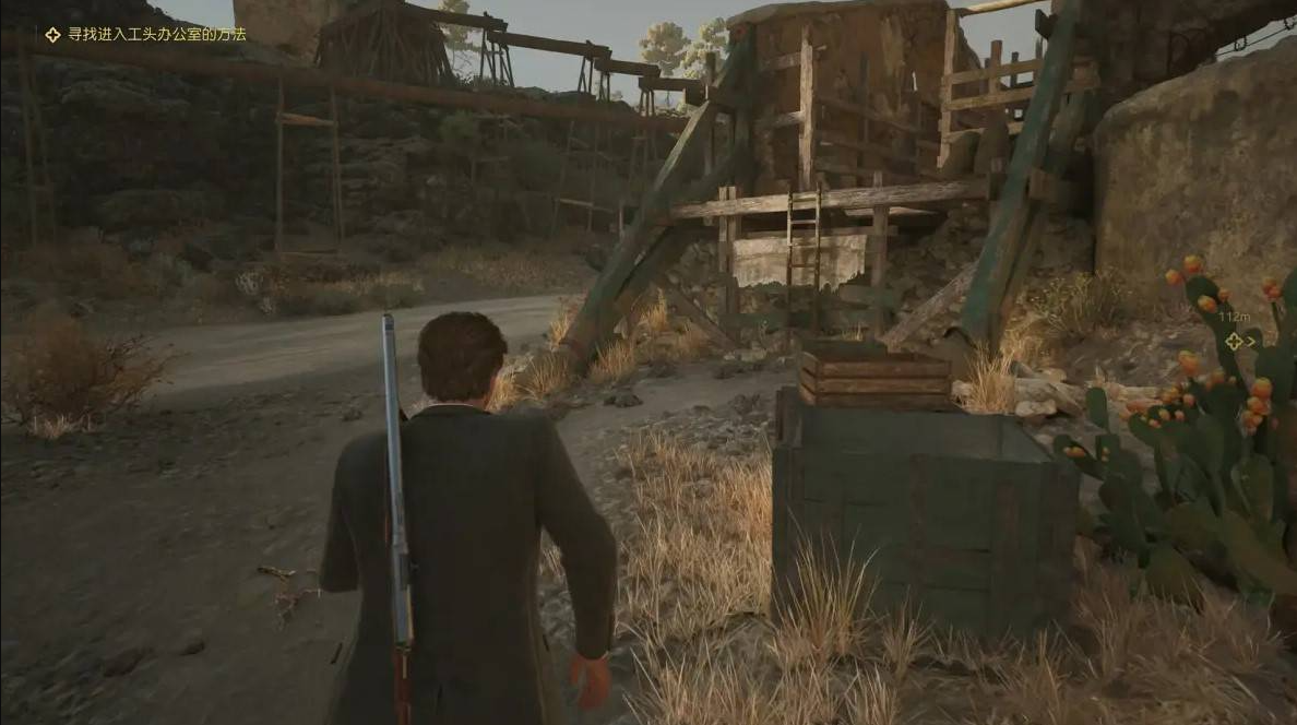 潛行路徑示意圖