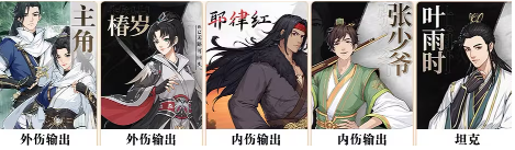 陣容二角色立繪