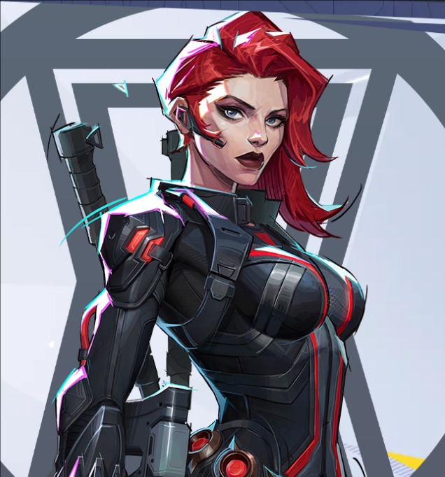 黑寡婦角色立繪