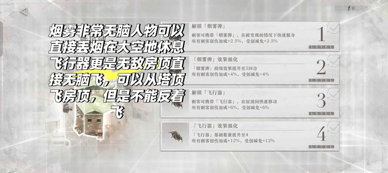 煙霧道具使用界面