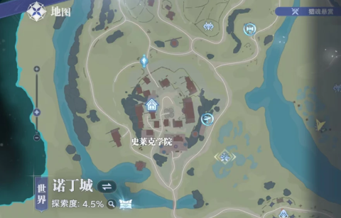 奇茸金菊位置示意圖