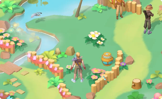 潮汐島彩蛋：大樹下罐子