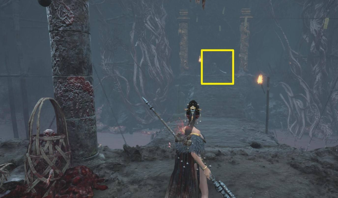 蜀王祠祭司尸體位置示意圖