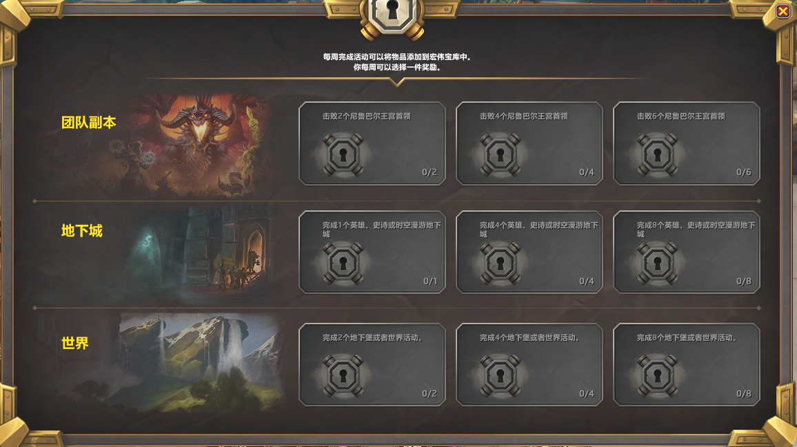 獎勵槽位解鎖示意圖