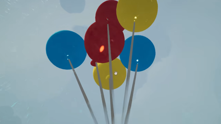 氣球綁定示意圖