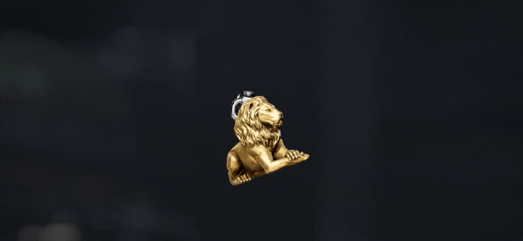 金獅掛飾