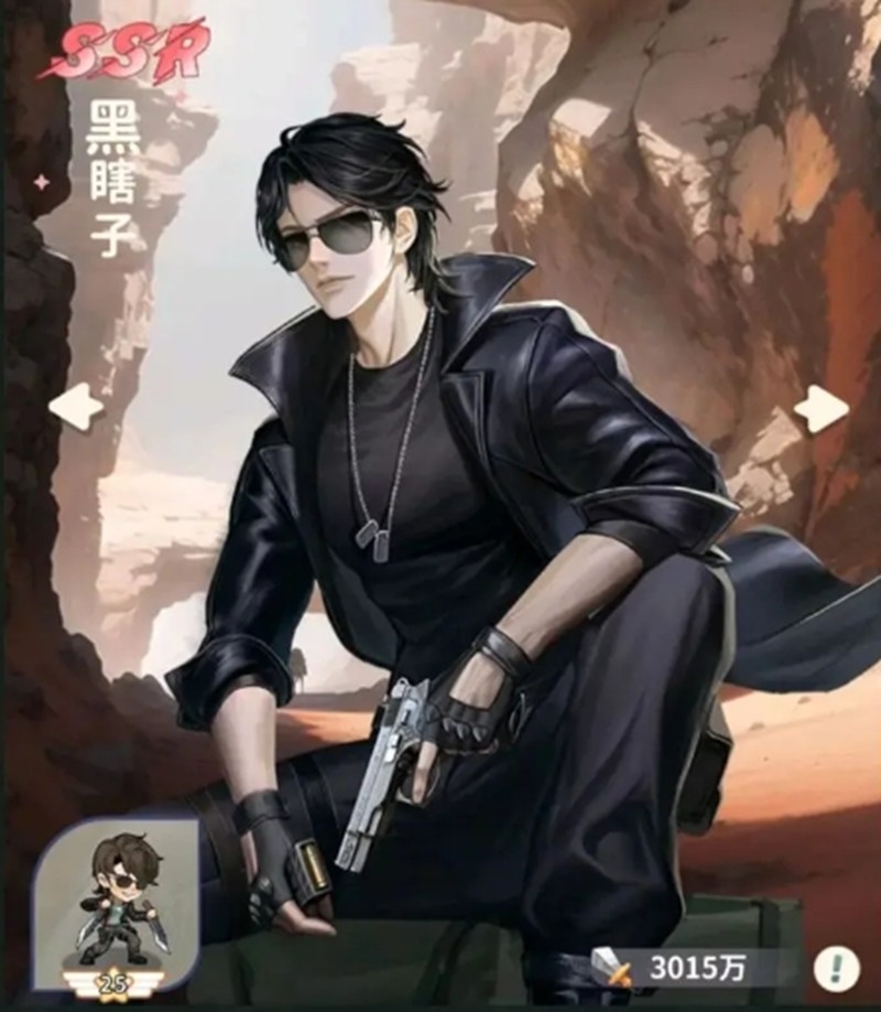 黑瞎子角色形象