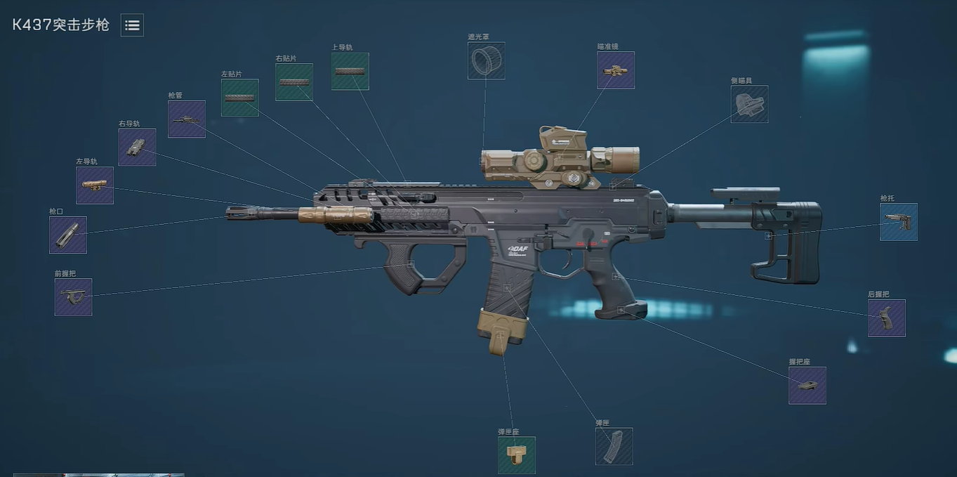 三角洲行動K437武器改裝全攻略：三大方案精準制霸烽火地帶