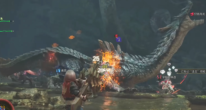 血量監控示意圖