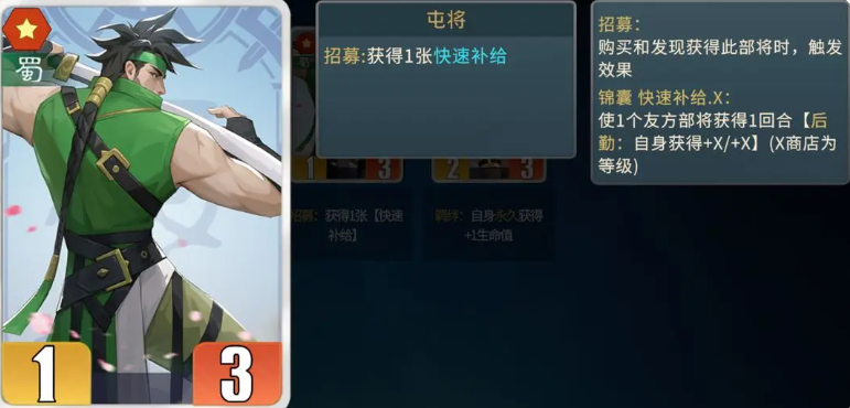 陣容搭配示意圖