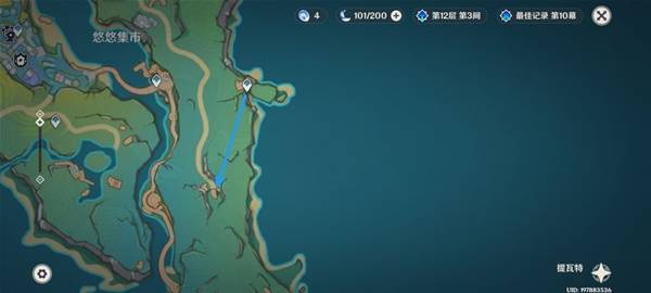 傳送點(diǎn)位置