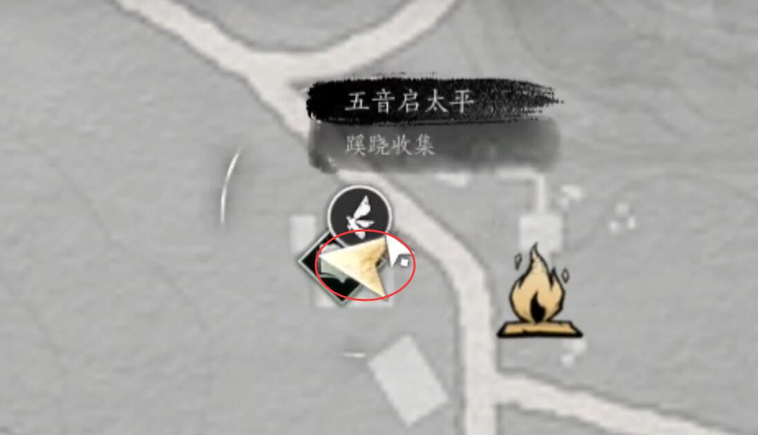 地圖上的蹊蹺圖標(biāo)