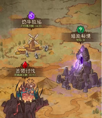 奶牛牧場獎勵示意圖