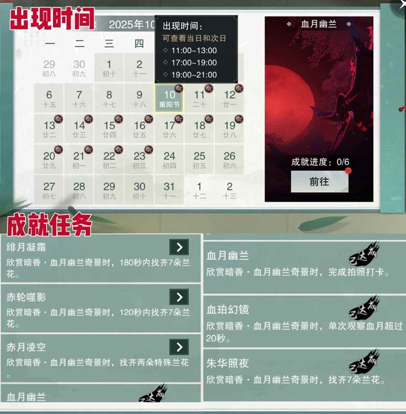 白色蘭花位置示意圖