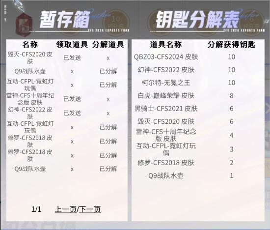 道具分解示意圖