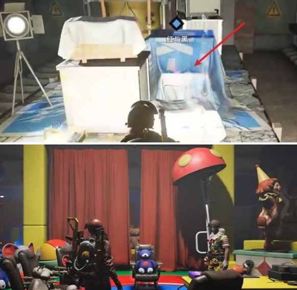 音樂盒位置示意圖