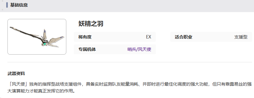 妖精之羽武器外觀