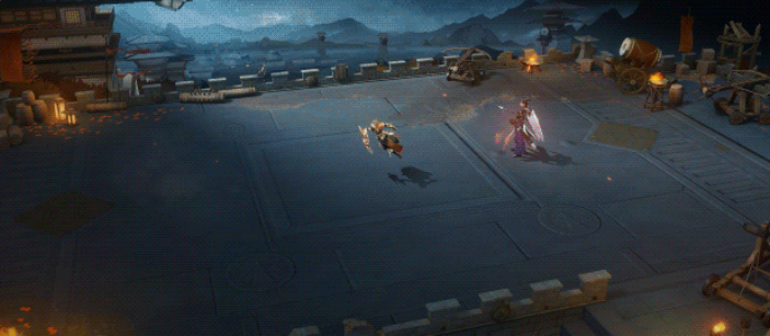 焚刀斷江技能展示