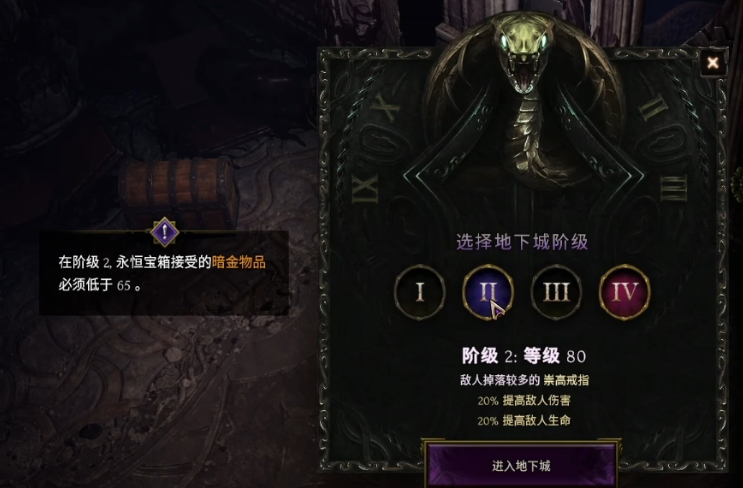 難度等級示意圖