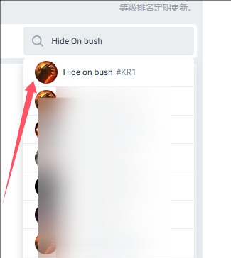 如何查看opgg選手排名？輸入選手韓服ID即可
