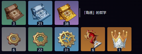 絲柯克天賦材料示意圖