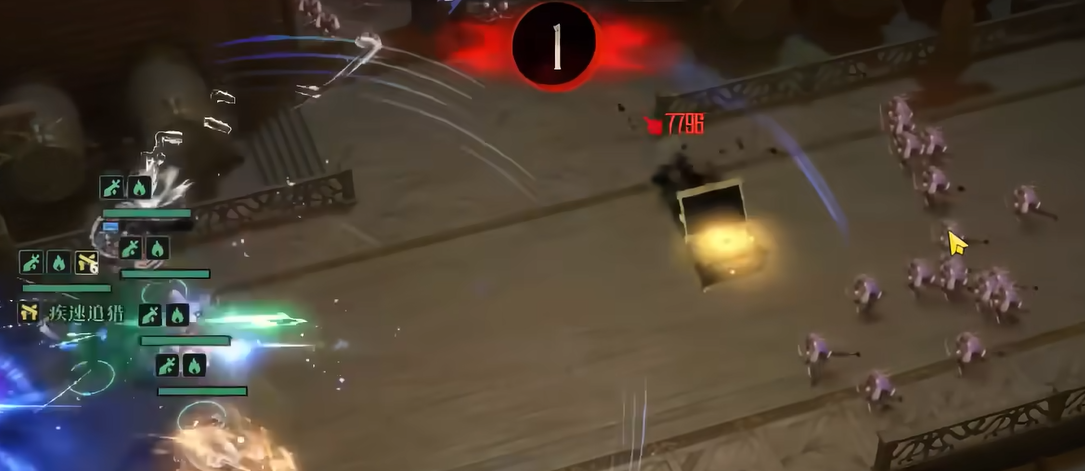 避坑角色示意圖