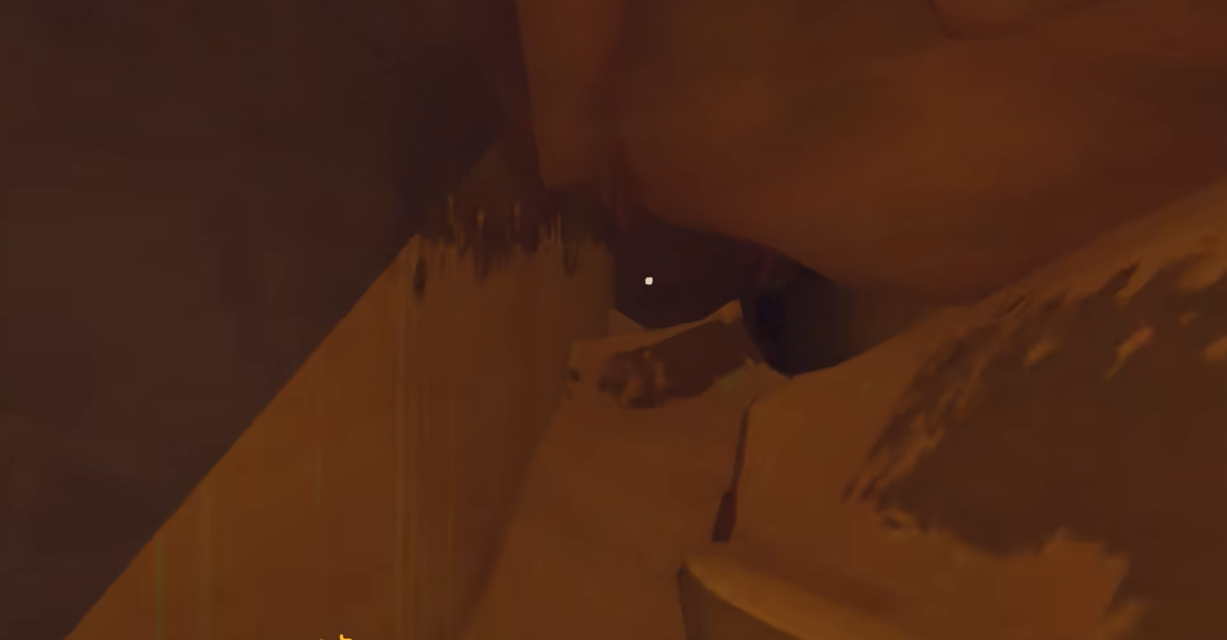 石縫通道示意圖