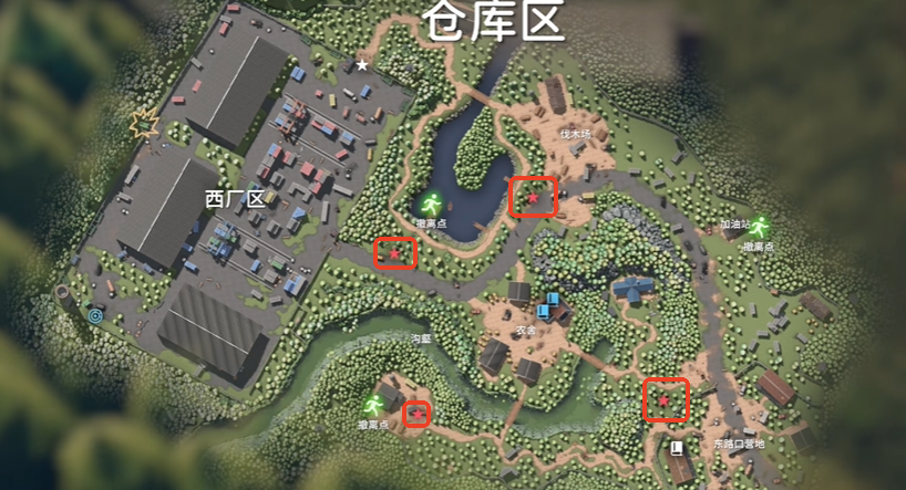 《逃離鴨科夫》倉庫區地圖通關關鍵：boss、隱藏通道、爆破點全掌握-景澄手游網