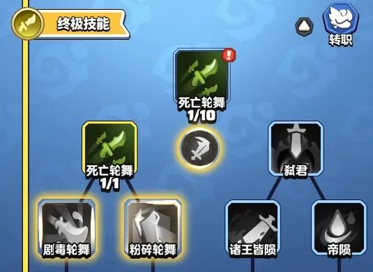 核心技能加點流程