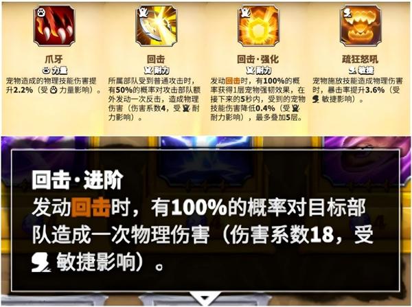 技能搭配示意圖
