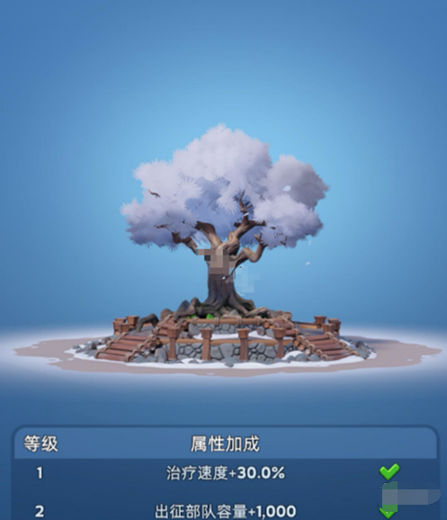 生命樹升級(jí)效果