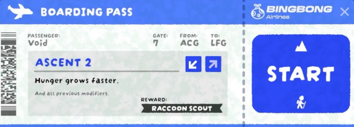 饑餓值加速示意圖