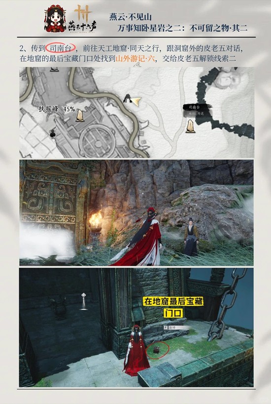 司南臺交手札位置