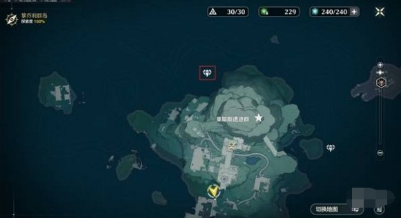 藏寶圖合成界面