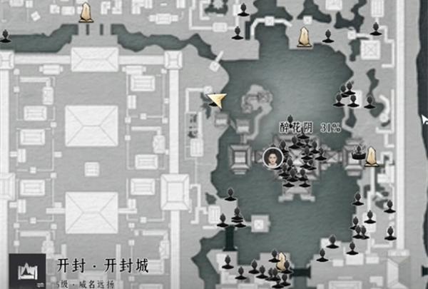 樊樓位置示意圖