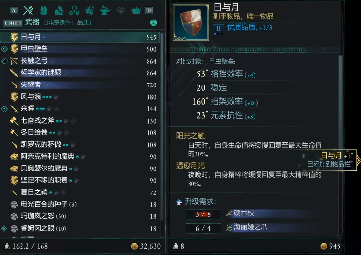 日與月盾牌在哪里獲得?費利佩陷坑探索得