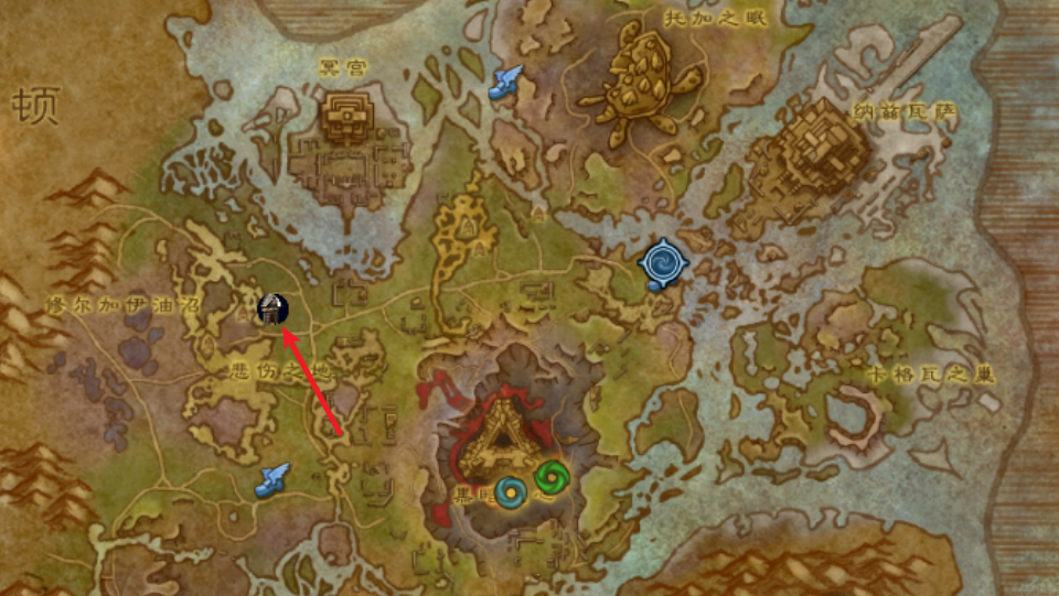 納茲米爾-扎拉瑪入侵鉆探機位置