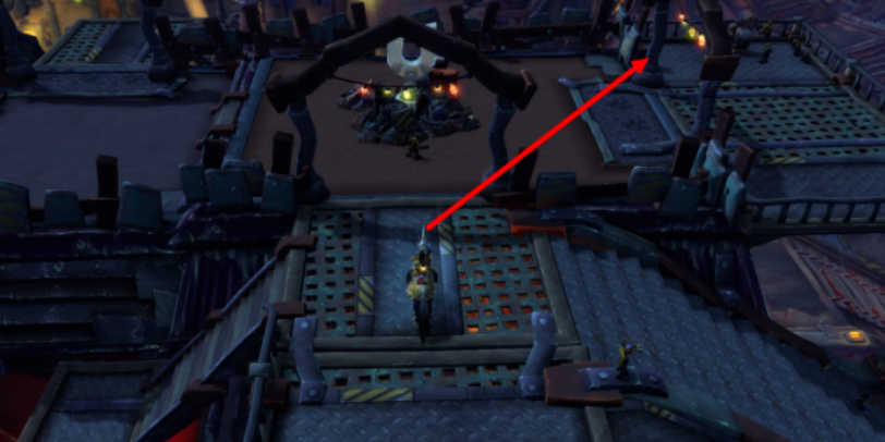 被丟棄的工具箱樓頂位置