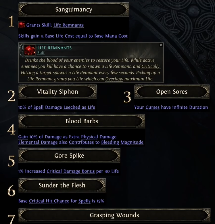 流放之路2血法師升華：8步加點，暴擊爆傷直接起飛-景澄手游網