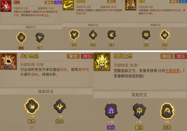 易傷雷旋風(fēng)技能搭配示意圖