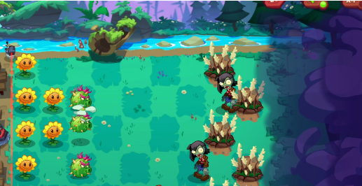 僵尸應對策略示意圖