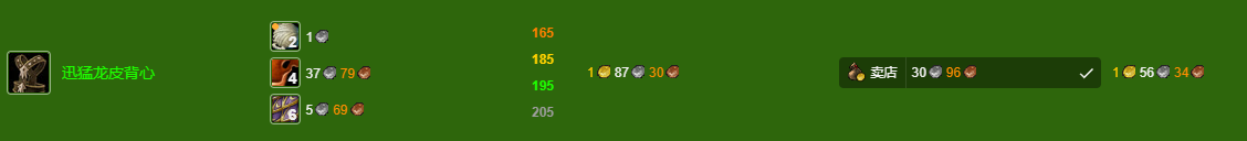 迅猛龍皮背心制作示意圖