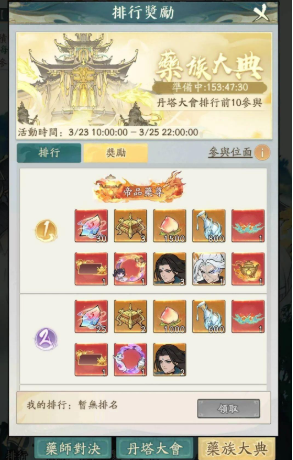 煉藥大會(huì)示意圖