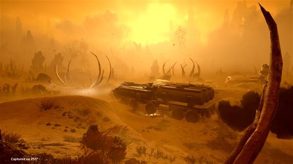 蜂巢星球場景示意圖